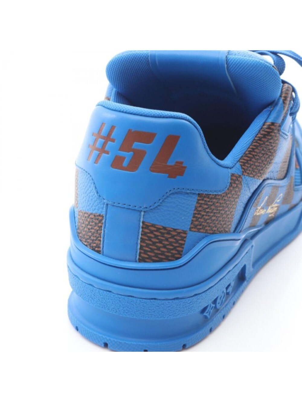 Louis Vuitton Sneakers LV Trainer Line Damier Pop Canvas Leather - Picture 8 of 9